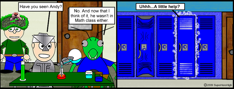 Super Hero High - Glow in the Locker