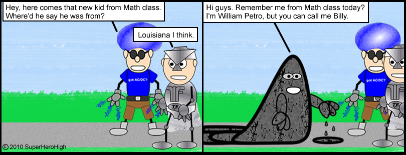 Super Hero High - Oil Slick