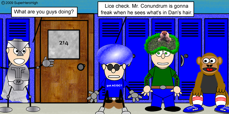 Super Hero High - Of Lice and men