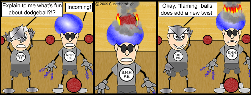 Super Hero High - Great Dodge Balls Of Fire